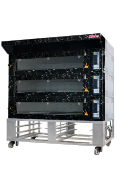 Nicko 3 Deck 6 Trays Electric Deck Oven
