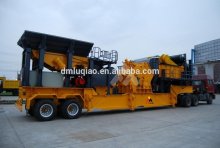 highway construction jaw stone crusher production line