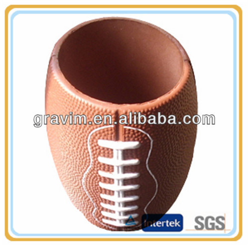 Rugby ball PU foam material cup holder