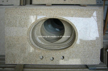 Sun Set Gold G682 Granite Vanity Top