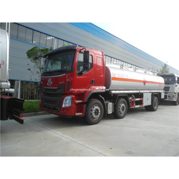 18000 Liter Tangki Bahan Bakar Stainless Steel Truck