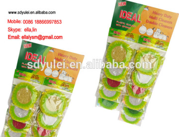 daily consumer products scouring pad cleaning sponge