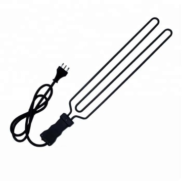 ELECTRIC SMOKER BBQ GRILL HEATING ELEMENT WITH ADJUSTABLE THERMOSTAT