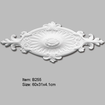 Oval Polyurethane Decorative Ceiling Medallion