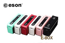 Leather pack sub ohm box mod with 18650 battery