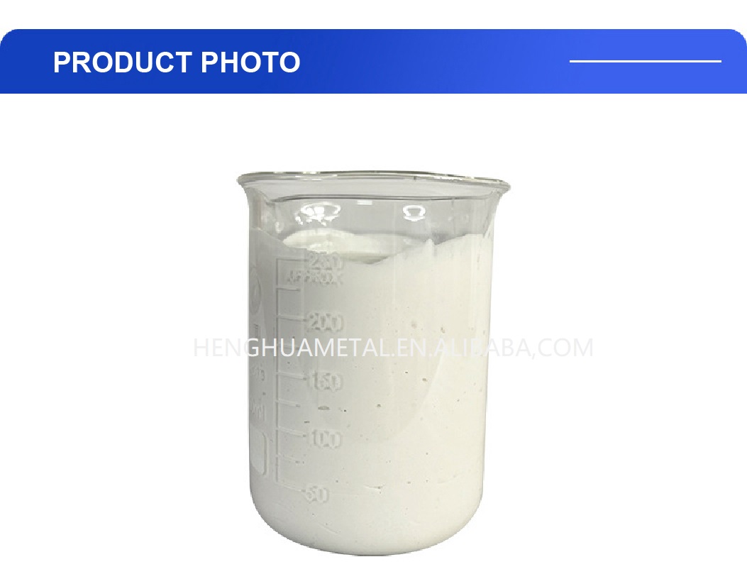 HENGHUA 2022 Liquid polishing compound White buffing wax for stainless steel mirror polishing