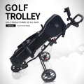 Carrito de golf de aluminio para golf Tienda de golf de 3 ruedas
