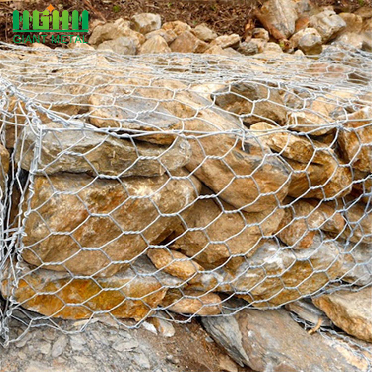 Hexagonal Hole Gabions Application Gabion