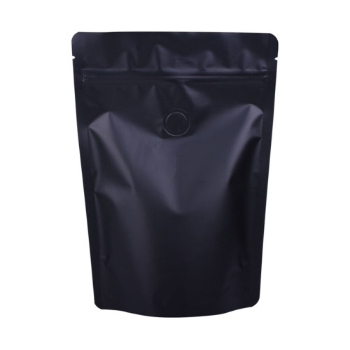 Stock Bag Doypack Pouch Schwarzer Kaffee Verpackung