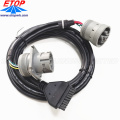 SAE J1708 6Pin female to male coverter cable