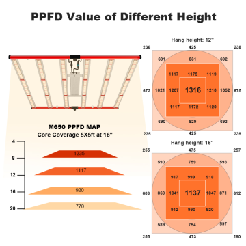 Spydr Bar High PPF 650W Indoor Grow Light