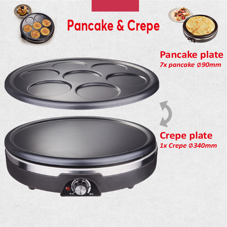 Crepe Pancake Maker Cm05 2