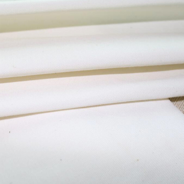 CVC Twill White Fabric