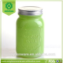 32oz Green Ceramic Painting Mason Jar, 950ml Green Mason