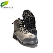 Men's Wading Boots: Outdoor Fishing Shoes with Rubber Soles