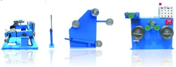 Cross Reticulated Double Coiling Machine