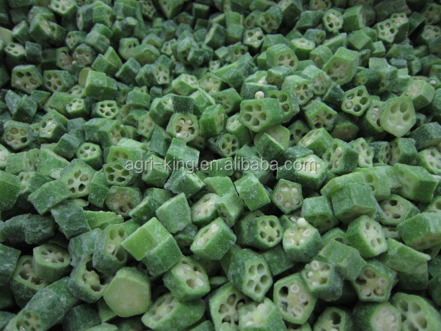 Hot Sell storage Frozen Okra Prices