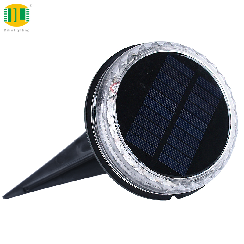 IP65 Solar LED Outdoor Lighting RGB Flash Adjustable