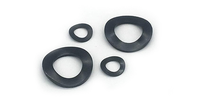 Black Oxid Wave Washers Carbon Steel