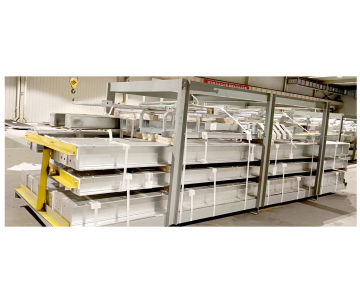 Sound enclosure Walkway and platform