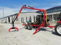 Log Crane Grapples for Earth Moving Machinery