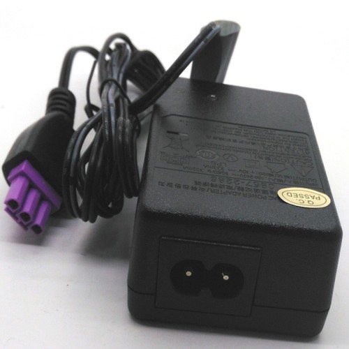 Power supply AC Adapter for HP 32V 1560ma Printer W/Cord Purple 0957-2105 0957-2259 0957-2271