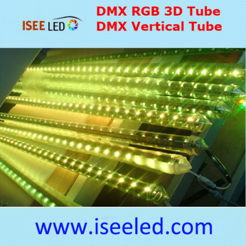 360 graden bekijken van Dmx Rgb Led Vertical Tube