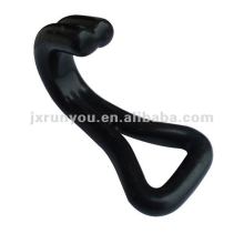 1" Vinyl Coated Heavy Duty Double J Hook