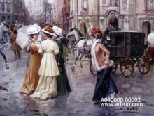 Impression People painting