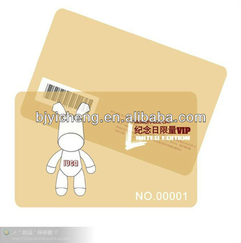 magenatic strip card, transparent card, clear pvc card, matt pvc card