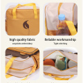 Cute yellow cartoon large capacity mommy shoulder bag