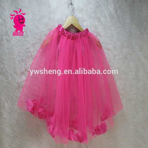 New adult gauze skirts tutu skirt spot wholesale, ruffled petals dress skirt