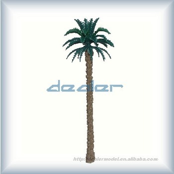 building model copper tree palm tree
