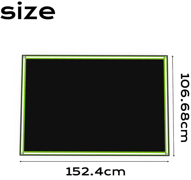 Under Grill Mats Grill Fireproof for Lawn Oil-Proof Grill Pads Fire Pit Mat Fireplace Mat Reflective Trim for Nighttime