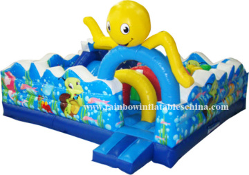 Hot Ocean Paradise Amusement Park Inflatable Fun City (RB4024)
