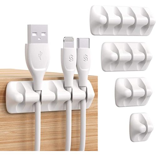 Cord arrangör kabel självhäftande USB-kabelhållare