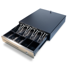 Black Color RJ11 Interface Cash Drawer for POS Supermarket 335C