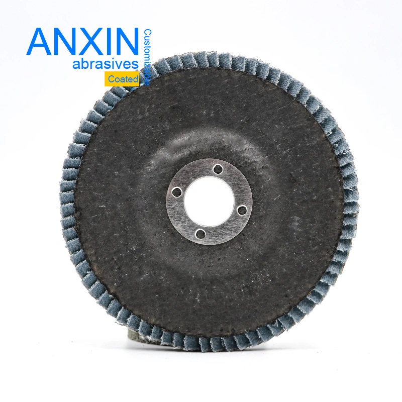 Coated Ceramic Flap Disc for Anti-Clogging