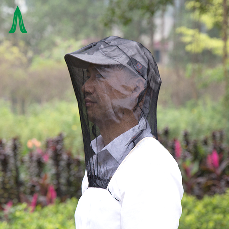 High Quality Comfortable Outdoor Cap Mosquito Head Net