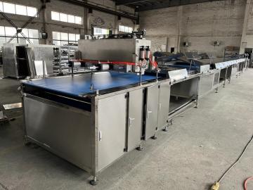 Chocolate chip depositing equipment system