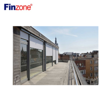 Waterproof Motorized Zip Track Blackout Roller Blinds