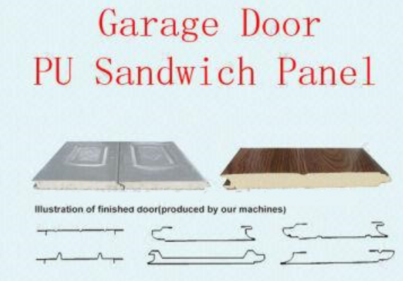 Continuous PU Garage Door Panel Production Line