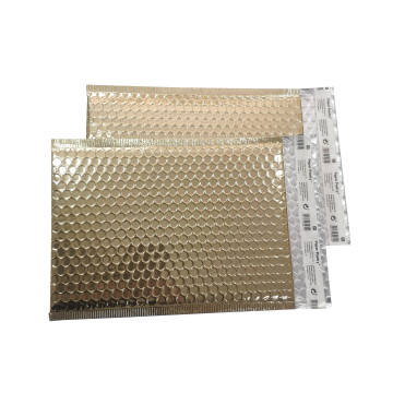 Aluminum high premium Aluminum glamour gold bubble mailer