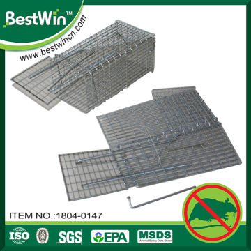 BSTW MSDS certification mesh wire folding metal mouse trap cage