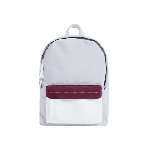 Fashion Contrast Funky Color Backpack College Book Bags