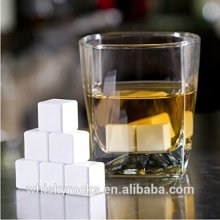 Promotional Ceramic Whiskey Ice Cubes Wine Coolers Ice Rocks For Sale