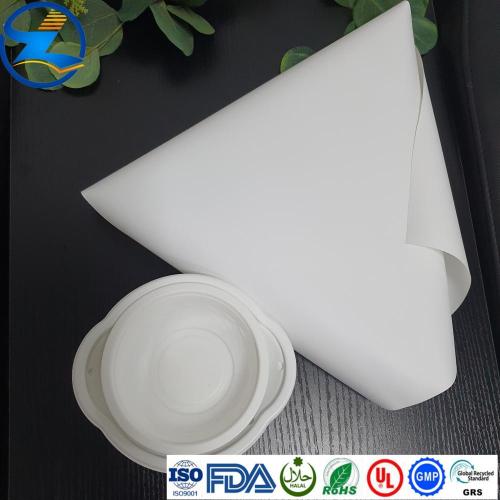 0.29mm Frosted Matte White Color PP Films