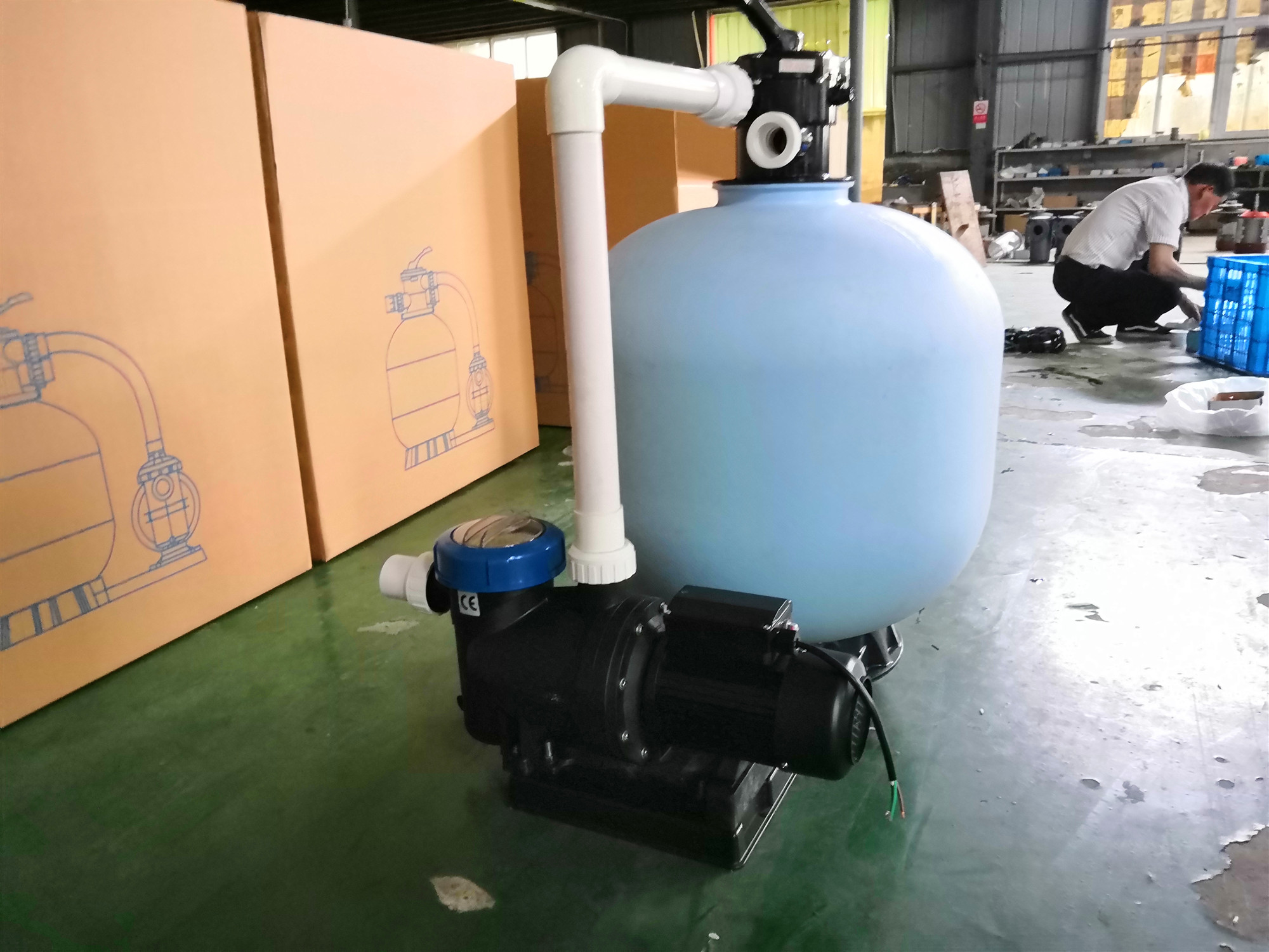 top mount sand filter/emaux pool sand filter/sand filter housing