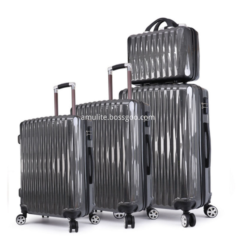 Black luggage sets