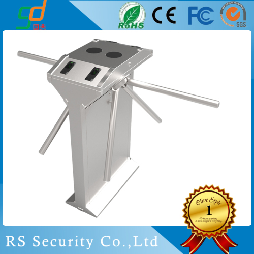 Train Station  Rotating Waist Height Turnstile